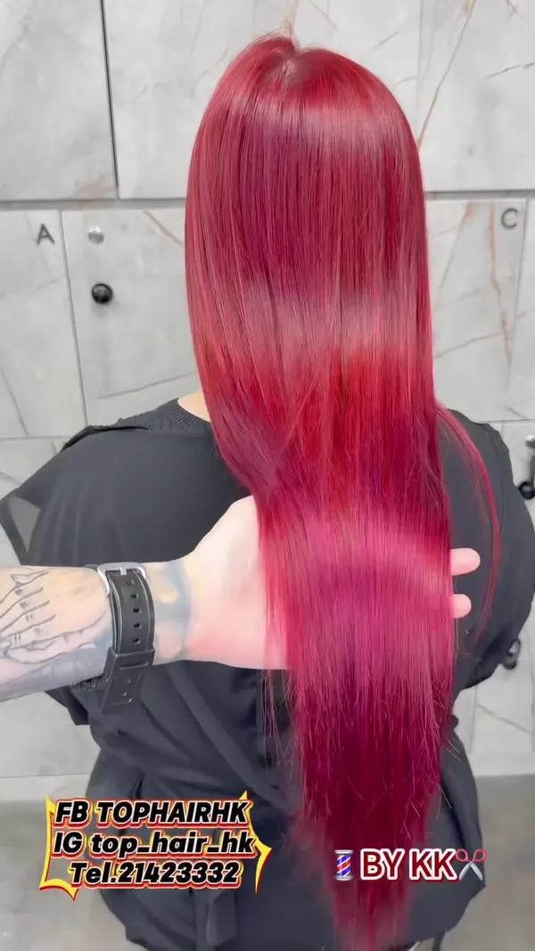 top_hair_hk ##旺角髮型屋 ##預約優惠 ##電髪 髮型美甲作品