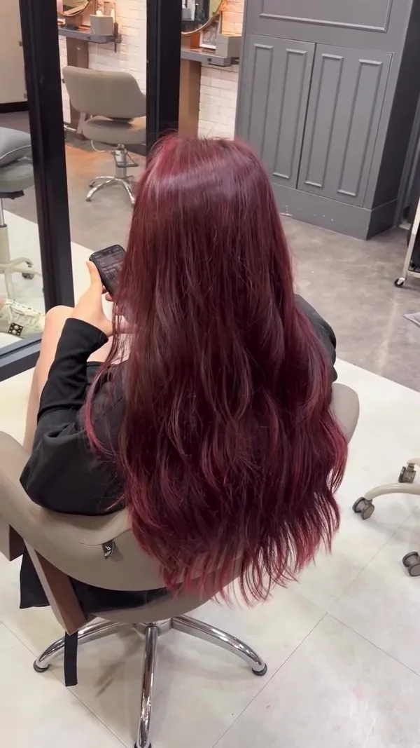 ##BleachAndDye ##HairDye 髮型美甲作品