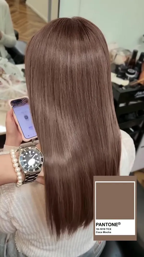 ##Hairstyle ##Highlights ##MistyHairColour 髮型美甲作品