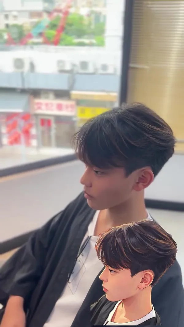 ##YuenLongHairSalon ##YuenLongHairstylist ##MaleHairstylist 髮型美甲作品