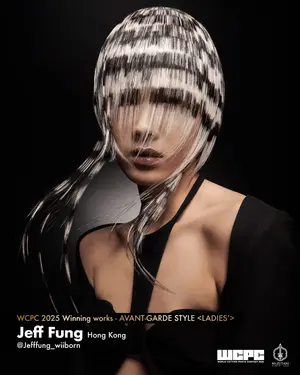 jefffung_wiiborn ##WCPC ##worldcuttingphotocontest ##mizutaniscissors 髮型美甲作品