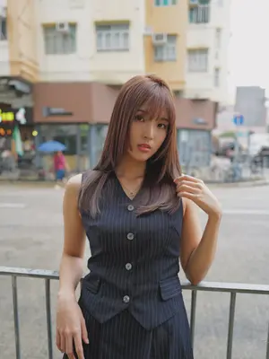 ##MOONTRIOCOLOR ##月下三重霧染 ##Yuen 髮型美甲作品