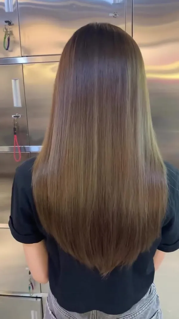 ##Hairsalon ##salon ##haircut 髮型美甲作品