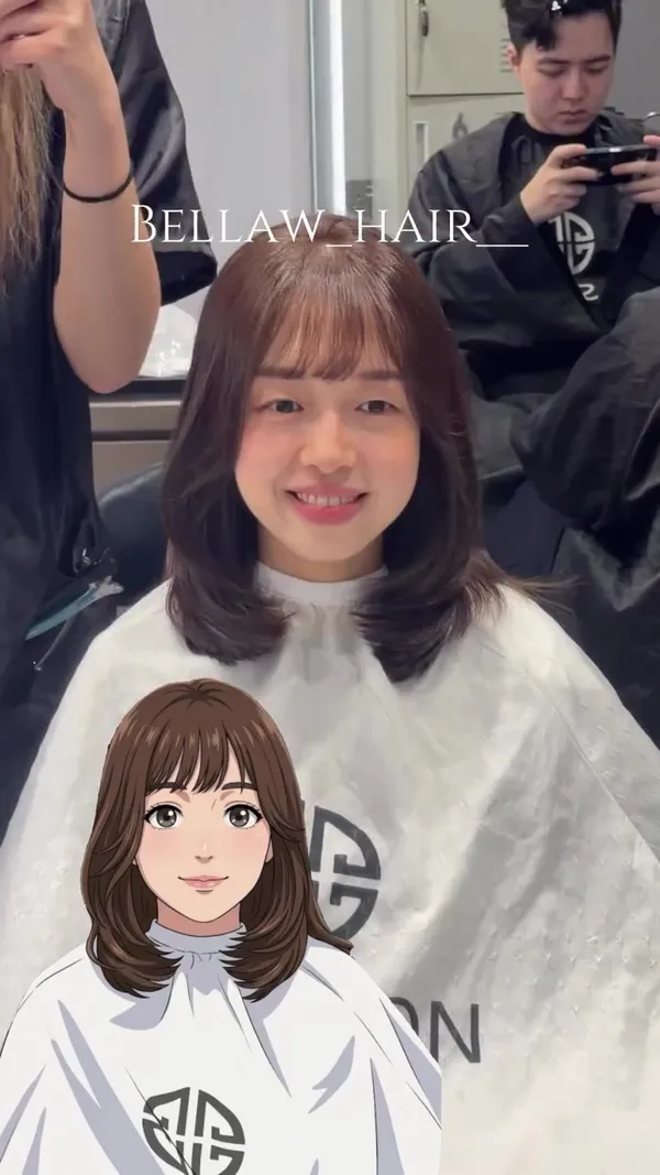 ##SkinBrighteningHairColour ##HairColourRecsForWarmAndOliveSkinTones ##TexturedHairColour 髮型美甲作品