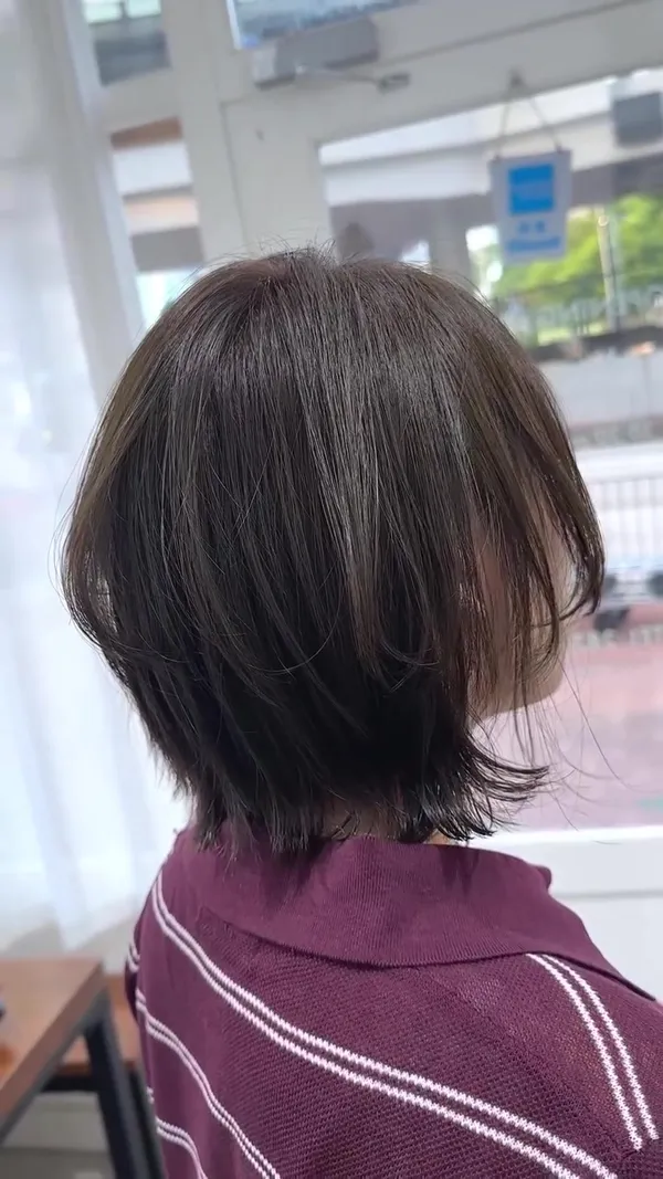 ##haircolor ##hair ##haircut 髮型美甲作品