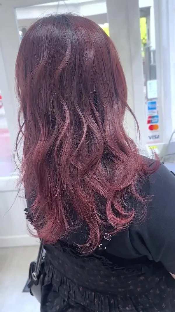 ##haircolor ##hair ##haircut 髮型美甲作品