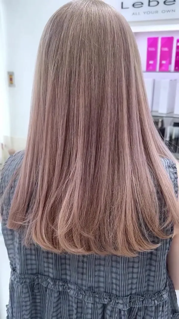 ##haircolor ##hair ##haircut 髮型美甲作品
