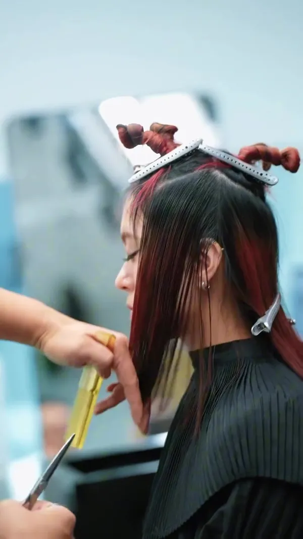 ##一工匠 ##aheadhairmedia ##香港hairstyle師 髮型美甲作品