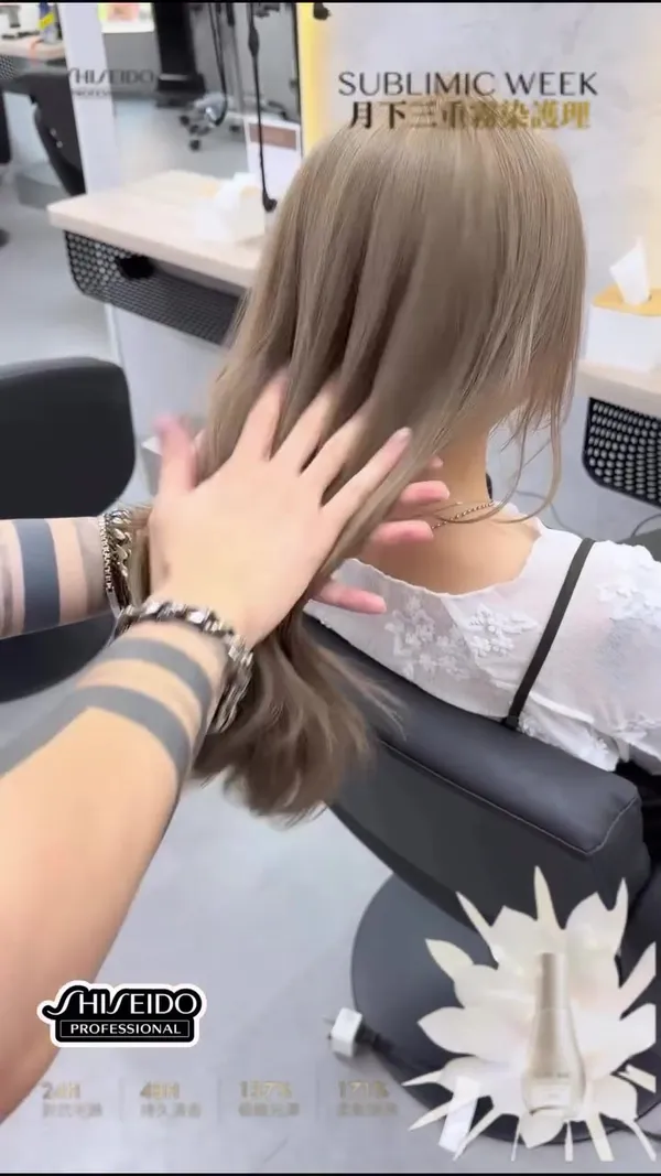 ##MOONTRIOCOLOR ##moonvideo ##三重霧染 髮型美甲作品
