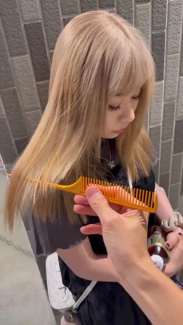 ##ULTOWA ##HydrogenHairTreatment ##BleachHairCare 髮型美甲作品
