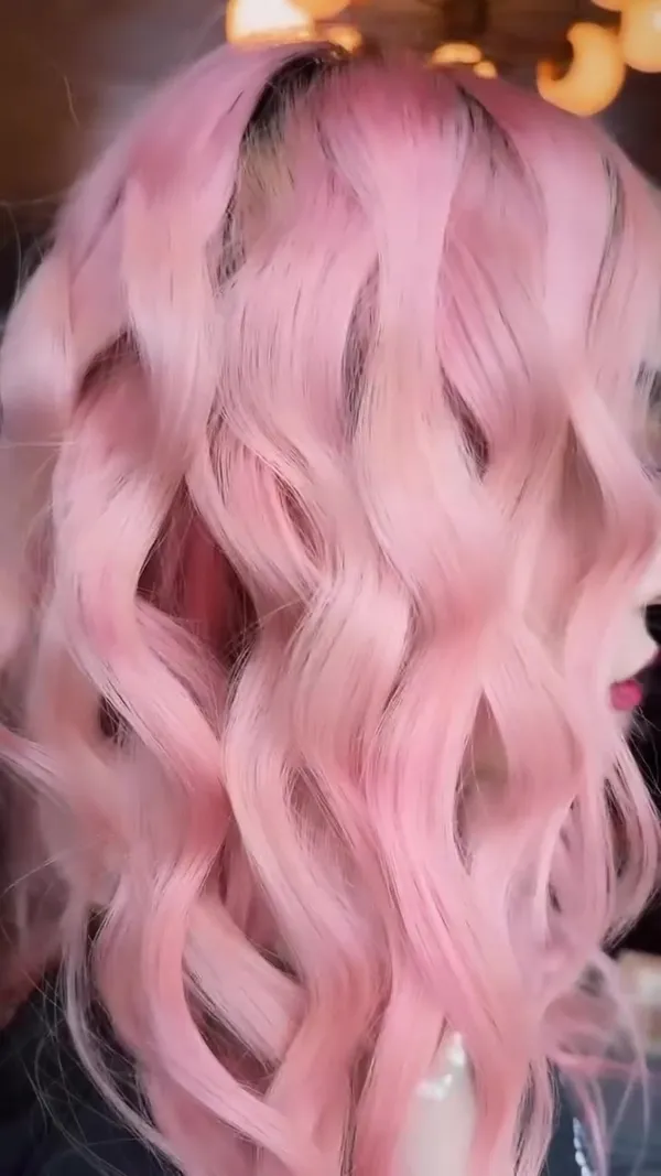 ##haircurler ##wavyhairstyles ##shinyhair 髮型美甲作品