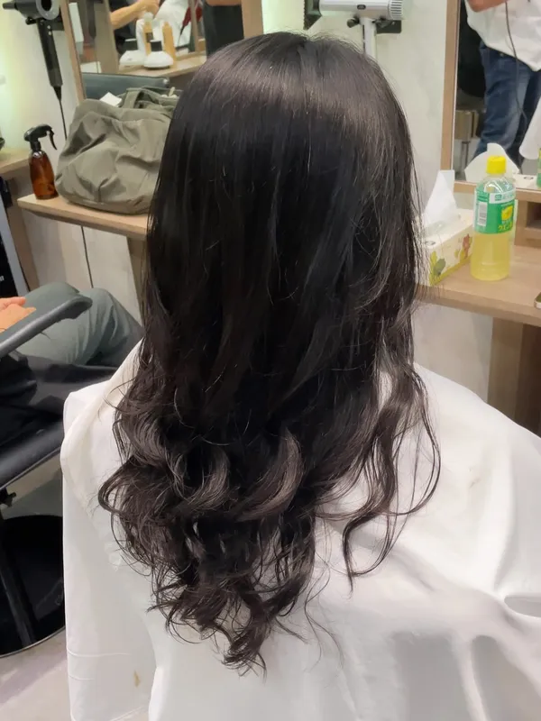 mellau_hair ##Goddess3DPerm ##BlowDry ##ShaTinHairstylist 髮型美甲作品 (1)