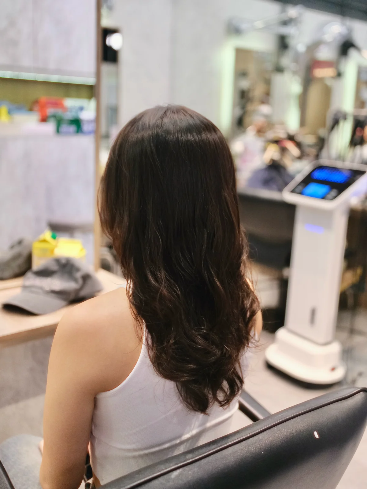 mellau_hair ##BigWavyCurls ##BlowDry ##ShaTinHairStylist 髮型美甲作品 (2)