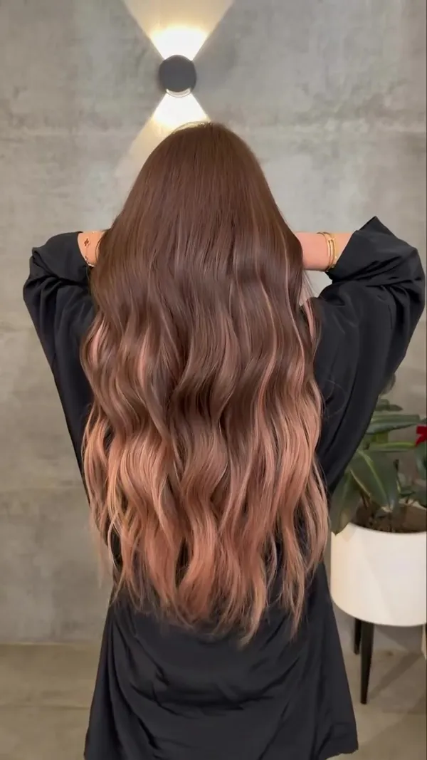 ##HairExtensions ##ColorMelt ##DimensionalColor 髮型美甲作品