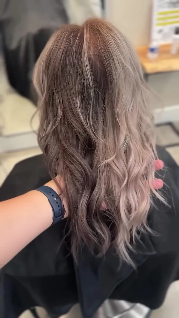 ##haircolorideas ##bayareasalon ##ladyhaircut 髮型美甲作品
