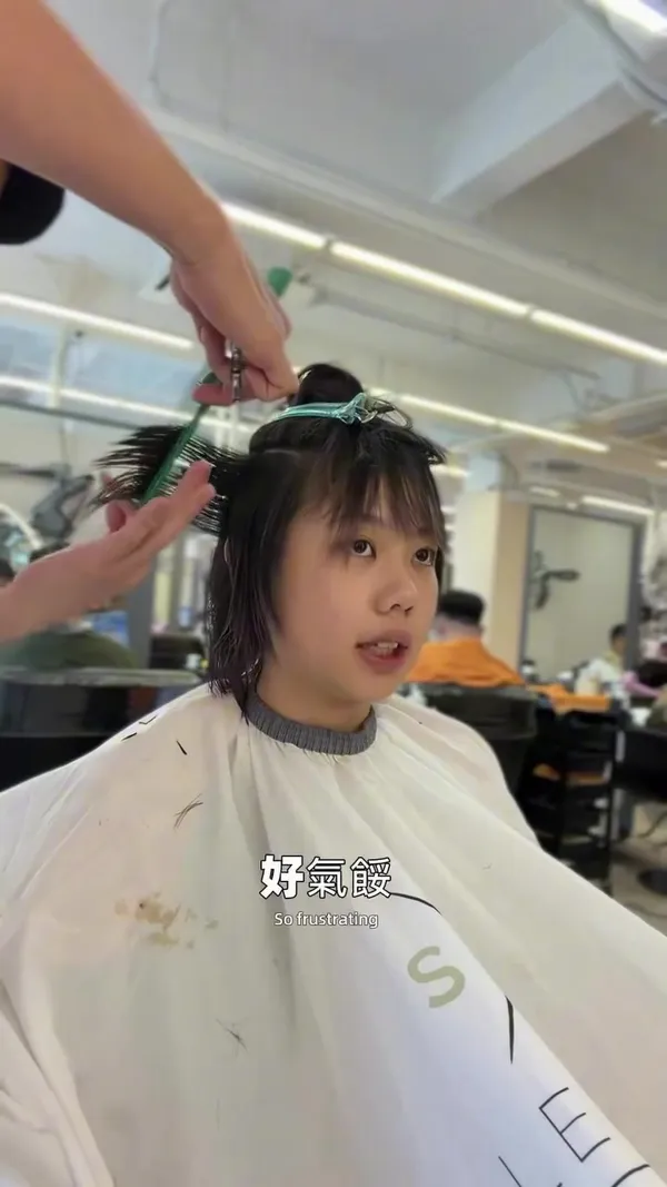 ##YuenLongSalon ##YuenLongHaircut ##KoreanHairstylePicks 髮型美甲作品