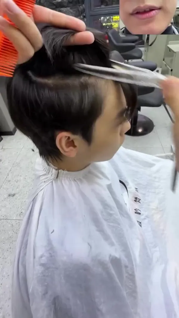 ##HongKongMensHairstyle ##HongKongMensHairstyleDesign ##HongKong 髮型美甲作品