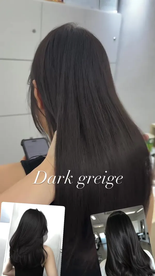 ##FaceSlimmingBangs ##LayeredCut ##SkinBrighteningHairColor 髮型美甲作品