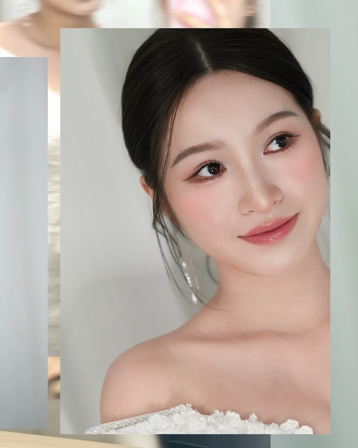 with.hani_makeup ##SoftGlowCreamSkin ##CreamSkin ##DewySkin 髮型美甲作品 (1)