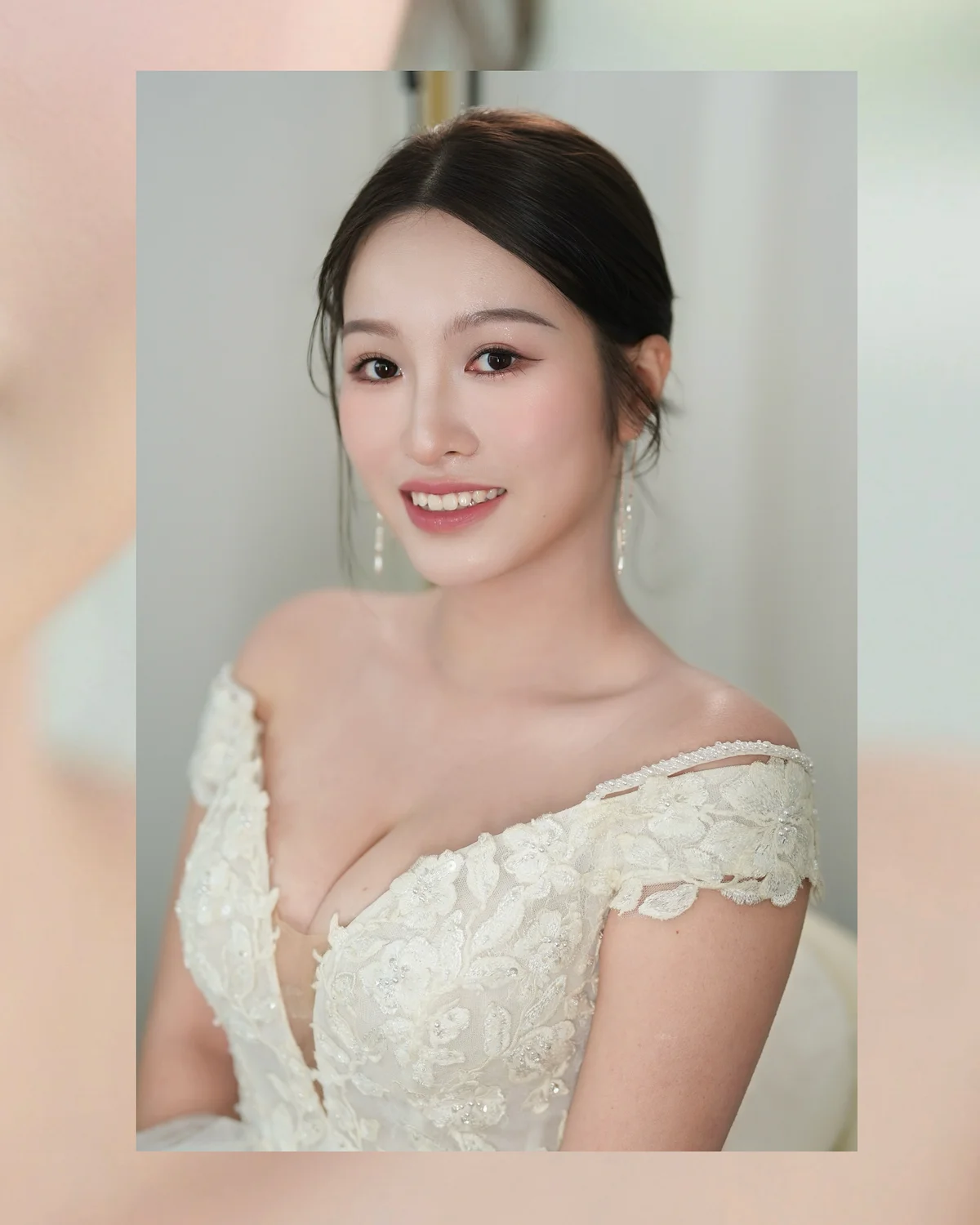 with.hani_makeup ##SoftGlowCreamSkin ##CreamSkin ##DewySkin 髮型美甲作品 (4)