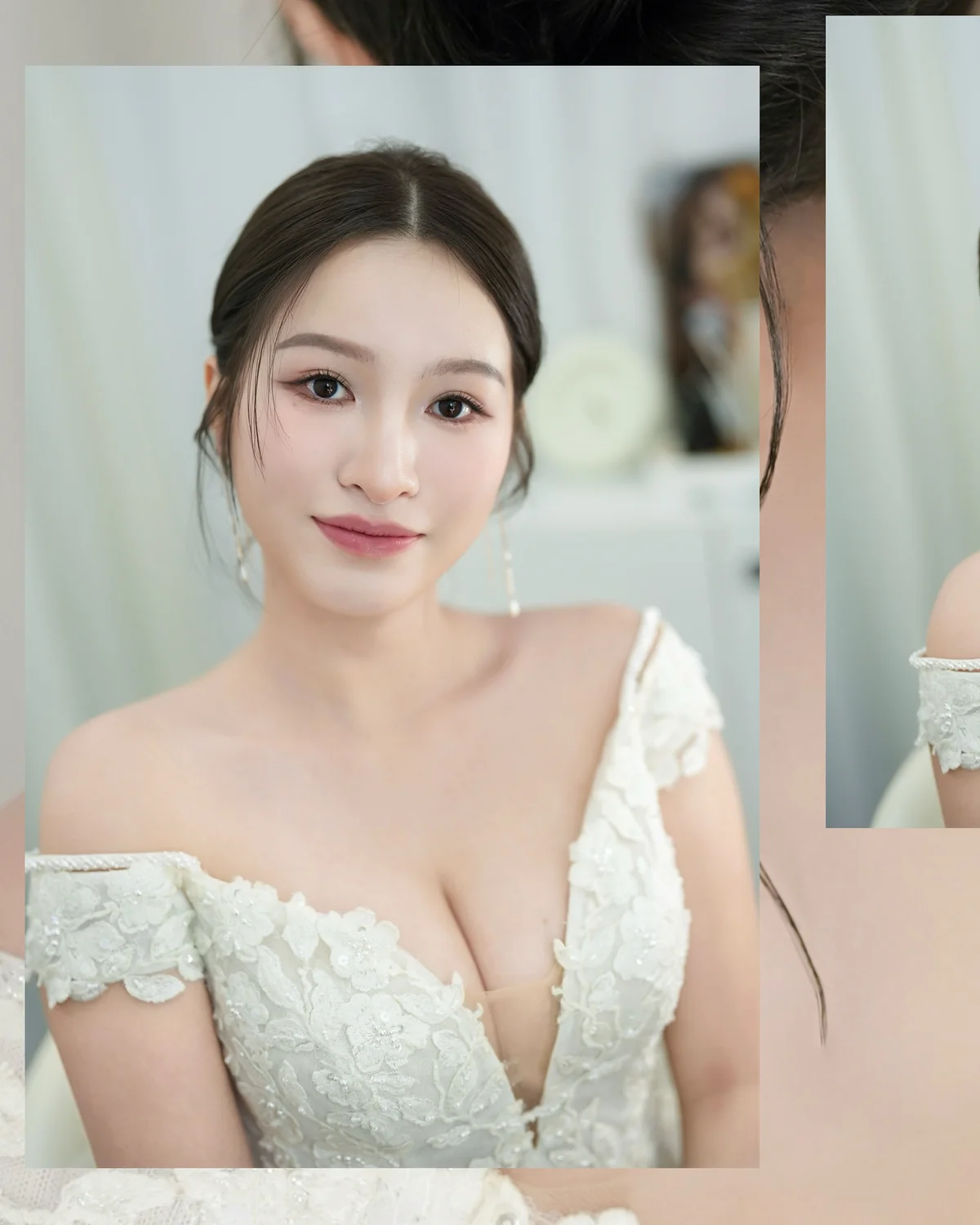 with.hani_makeup ##SoftGlowCreamSkin ##CreamSkin ##DewySkin 髮型美甲作品 (6)