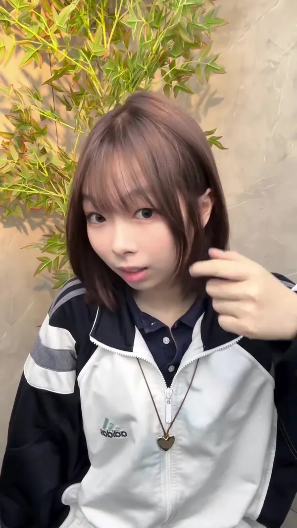 ##NoBleachHairColor ##Bangs 髮型美甲作品