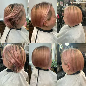 ##HairStylist ##LadiesHair ##MensHair 髮型美甲作品