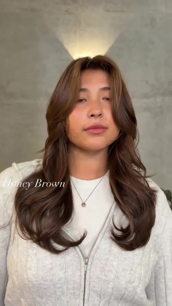 ##zoesperm ##haircolor ##layershaircut 髮型美甲作品
