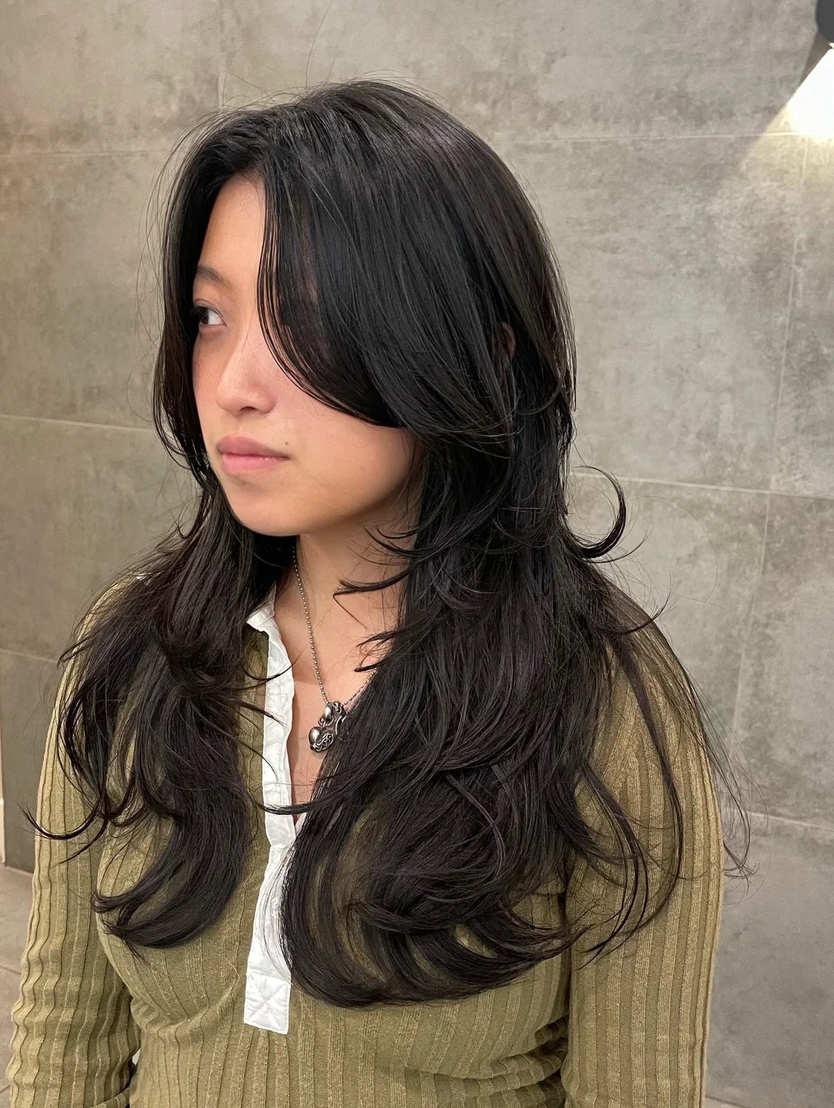 lunar_hairsalon ##sfhairsalon ##hairstyles ##haircolor 髮型美甲作品 (2)