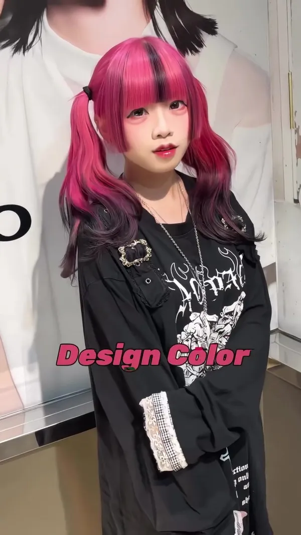 ##JapaneseHairColor ##hkhair ##BleachAndDye 髮型美甲作品