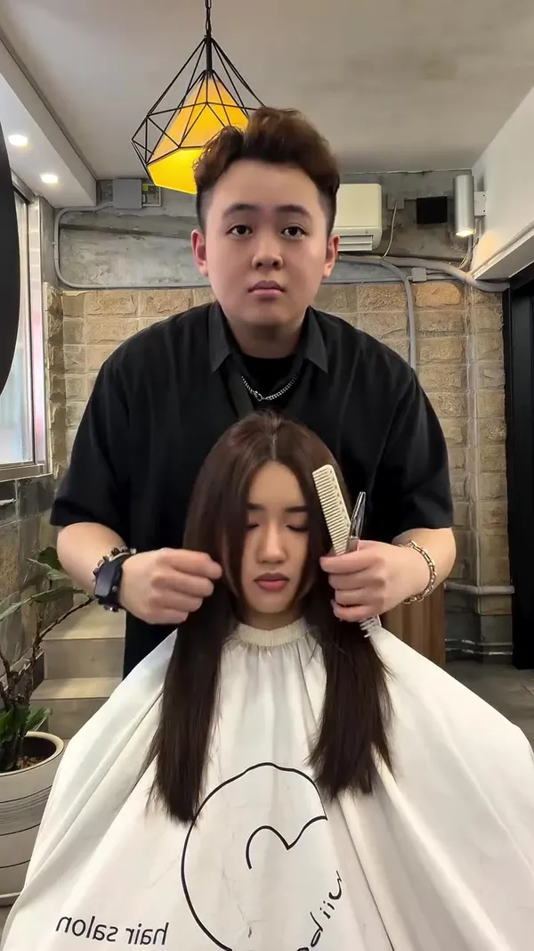 ##MoonTripleMistColorTreatment ##MOONTRIOCOLOR ##MoonBeautyHairOil 髮型美甲作品