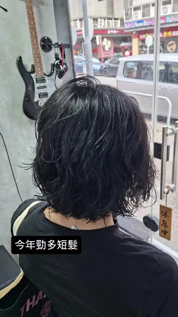 ##YuenLongHairSalon ##YuenLongHairStylist ##hot 髮型美甲作品