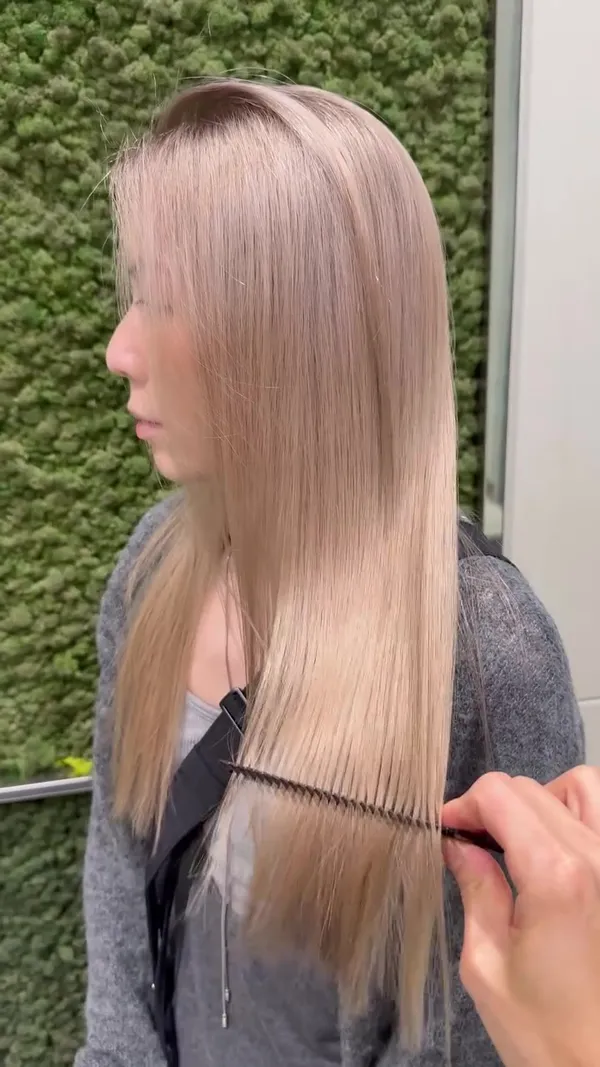 ##ULTOWA ##HydrogenHairTreatment ##BleachAndColourCare 髮型美甲作品