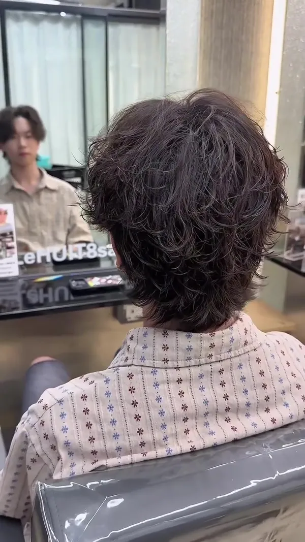 ##TuenMunSalon ##HairstylistWilson ##WilsonMensPortfolio 髮型美甲作品
