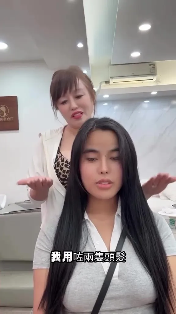 ##MissFitness ##MongKokHairExtensions ##TinShuiWaiHairExtensions 髮型美甲作品