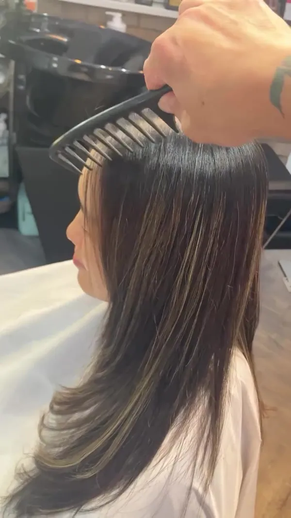 ##HairStylist ##LadiesHair ##MensHair 髮型美甲作品