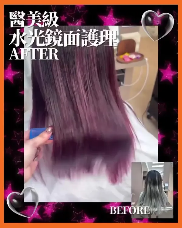 sharonnn_hairstylist 髮型美甲作品