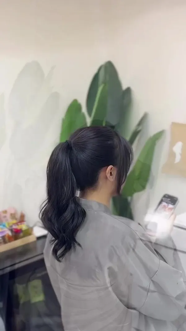 ##TsimShaTsuiFemaleHairstylist ##YuenLongFemaleHairstylist ##Perm 髮型美甲作品