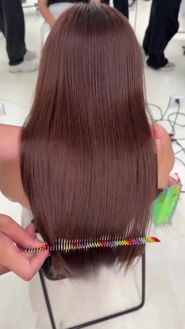 ##YuenLong ##HairColouring 髮型美甲作品
