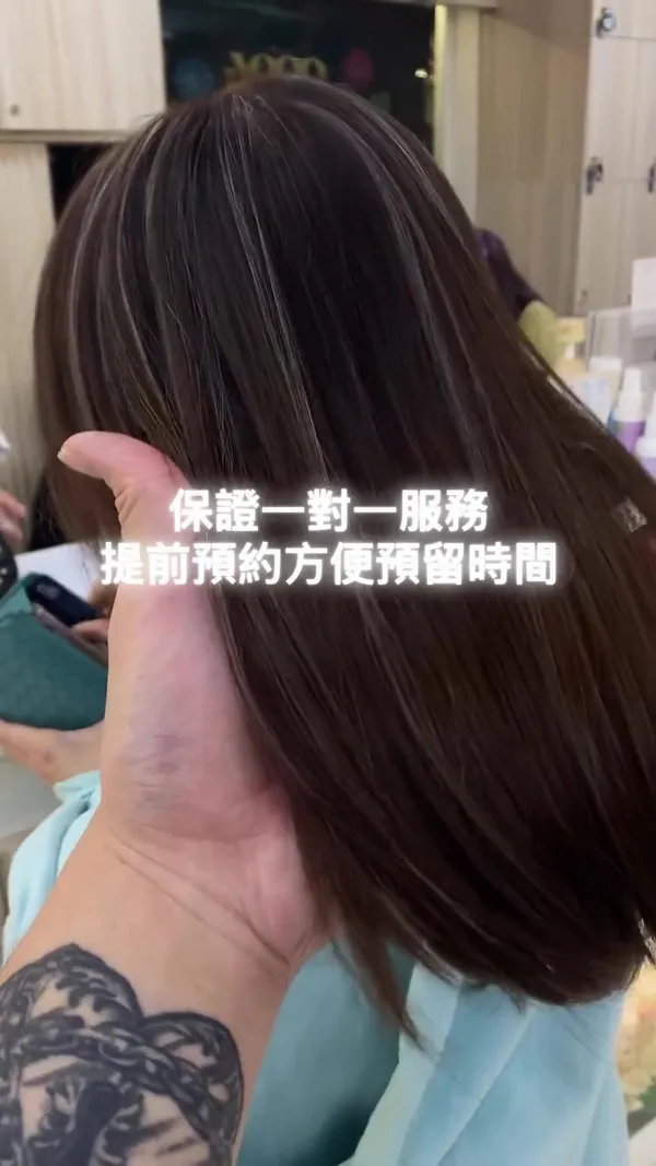 ##ShaTinHairstylist ##ShaTinHairSalon ##Frizz 髮型美甲作品