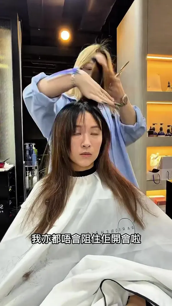 ##TsuenWanHairstylist ##CoeyLazyPerm ##MongKokHairstylist 髮型美甲作品