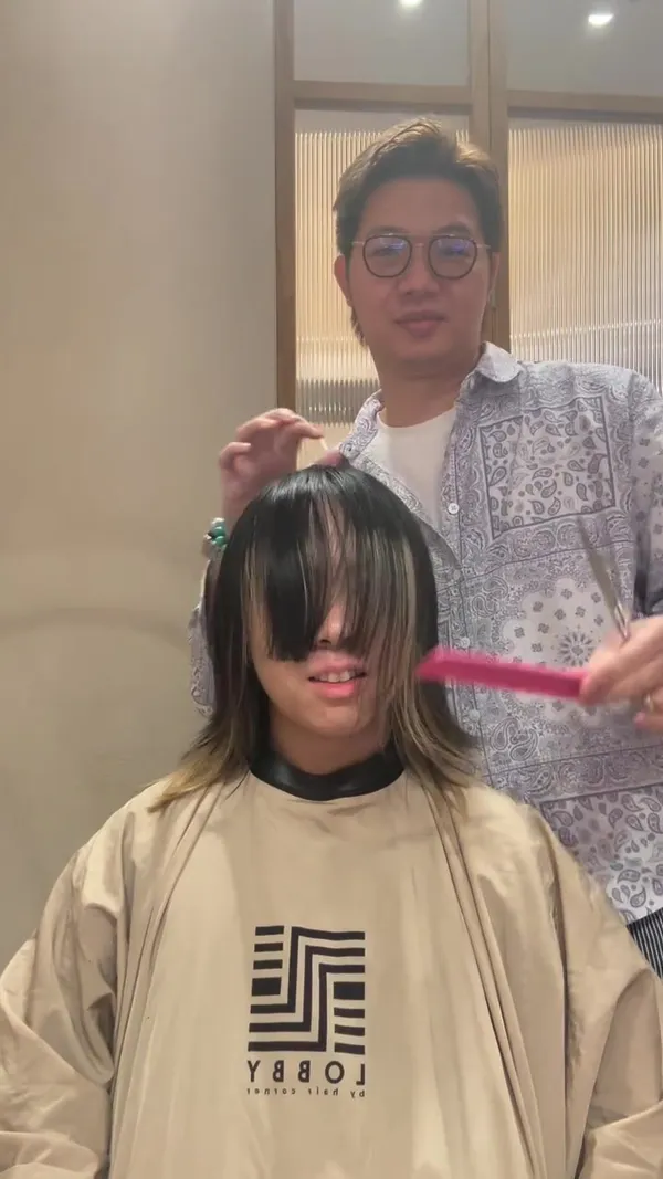 ##KwunTongHairSalonRecommendation ##HairSalonRecommendation ##KwunTongHairstylist 髮型美甲作品