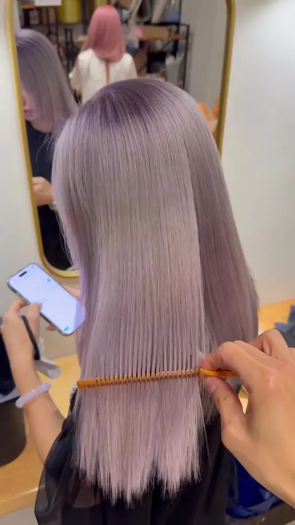 inhairs_fishc ##ULTOWA ##HydrogenHairTreatment ##BleachAndDyeHairCare 髮型美甲作品