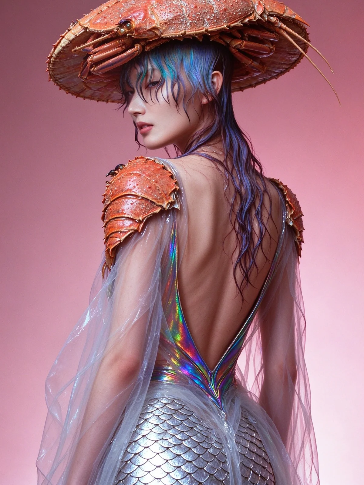 loklokredhill ##GoldwellHK ##Elumen25Years ##zerodamagepermanentcolor 髮型美甲作品 (1)