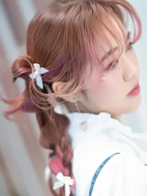 ##Halloween ##halloween ##halloweenhair 髮型美甲作品