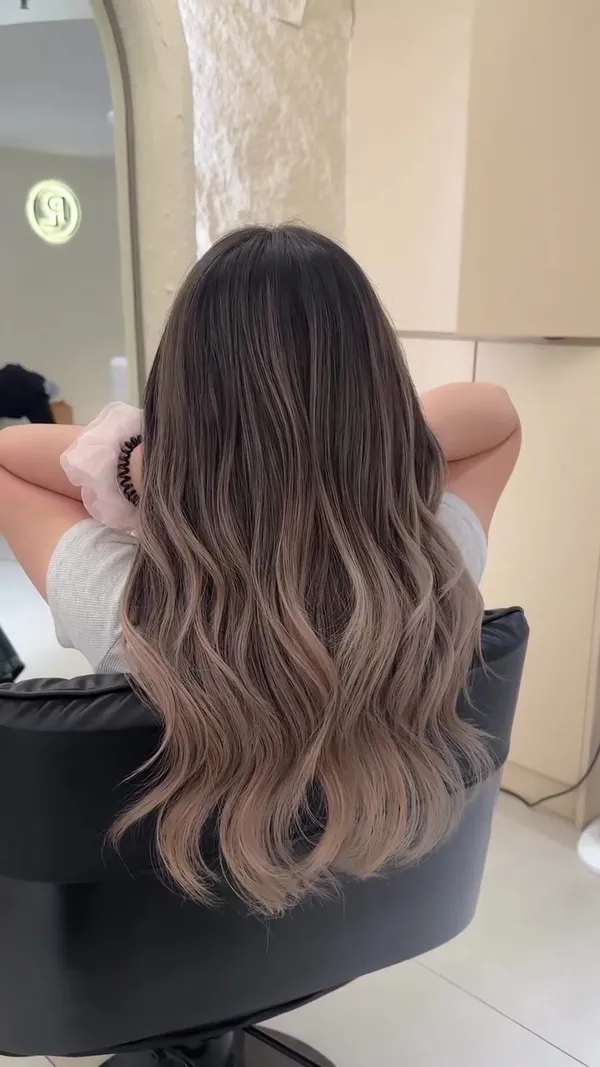 kawhi.hair ##MixedHairColor ##Balayage ##AsianMixBalayage 髮型美甲作品