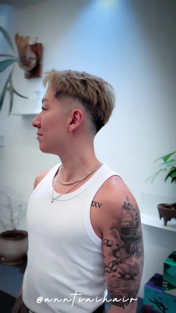 ##anntsaihair ##menshaircut ##TsimShaTsuiHairstylist 髮型美甲作品