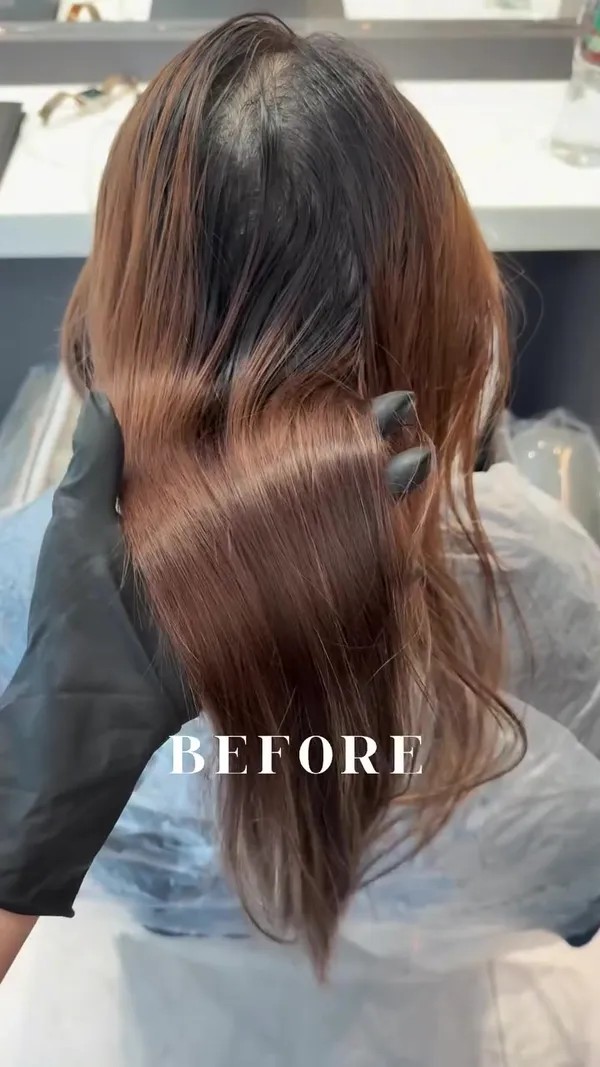 ##anntsaihair ##TexturedTranslucentHairColor ##TsimShaTsuiHairstylist 髮型美甲作品