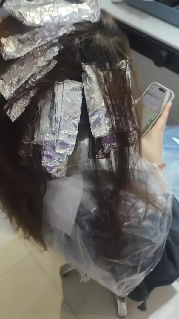 ##KwunTongHairstylist ##HairCare ##HairColorRecommendation 髮型美甲作品