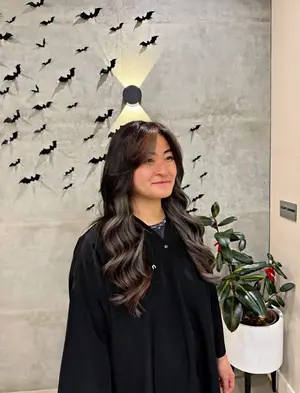 ##calicopeekaboo ##peekaboohair ##hairbymatthew 髮型美甲作品